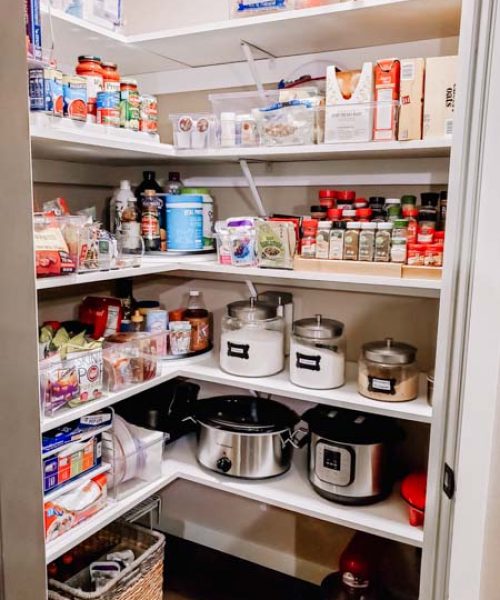 pantry organized