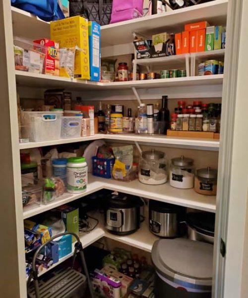 pantry before